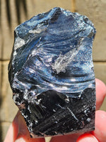 302g Black Obsidian//Raw Mineral//Polished Minerals//Russia