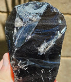 302g Black Obsidian//Raw Mineral//Polished Minerals//Russia