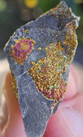 Set of 5, 46g Chalcopyrite//Raw Mineral//Rainbow//Marcasite//Geodes//Spectropyrite//Rainbow Pyrite//Ulyanovks, Russia