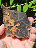 82g Sphalerite/Black Sphalerite/Sparkles/All Natural Mineral/Crystal