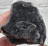 146g Sphalerite/Black Sphalerite/Sparkles/All Natural Mineral/Crystal