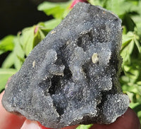 146g Sphalerite/Black Sphalerite/Sparkles/All Natural Mineral/Crystal