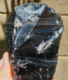 302g Black Obsidian//Raw Mineral//Polished Minerals//Russia