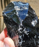 302g Black Obsidian//Raw Mineral//Polished Minerals//Russia