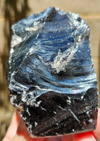 302g Black Obsidian//Raw Mineral//Polished Minerals//Russia