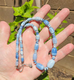 33g Blue Opal Necklace