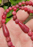 58g Rose Rhodonite Necklace