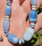 33g Blue Opal Necklace