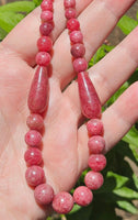 58g Rose Rhodonite Necklace