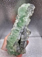 698g Green Sugar Fluorite//Sphalerite//Druse//Sparkly Minerals//All Natural//Crystals/Fujian, China